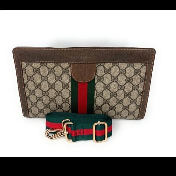 Gucci Clutch Bag Crossbody Bag Ophidia Sherry Line - Picture 1 of 7